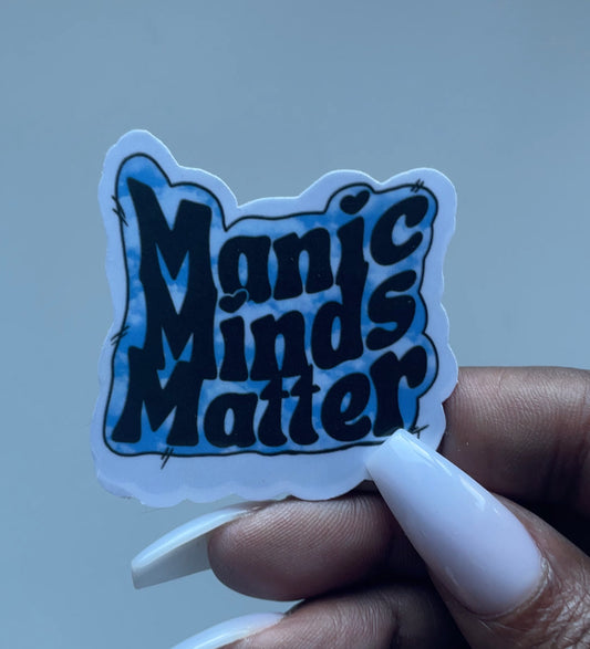 Manic Minds Sticker