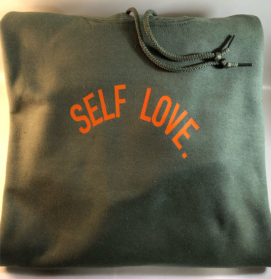 “Self Love” Base Logo Hoodie
